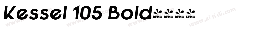 Kessel 105 Bold字体转换